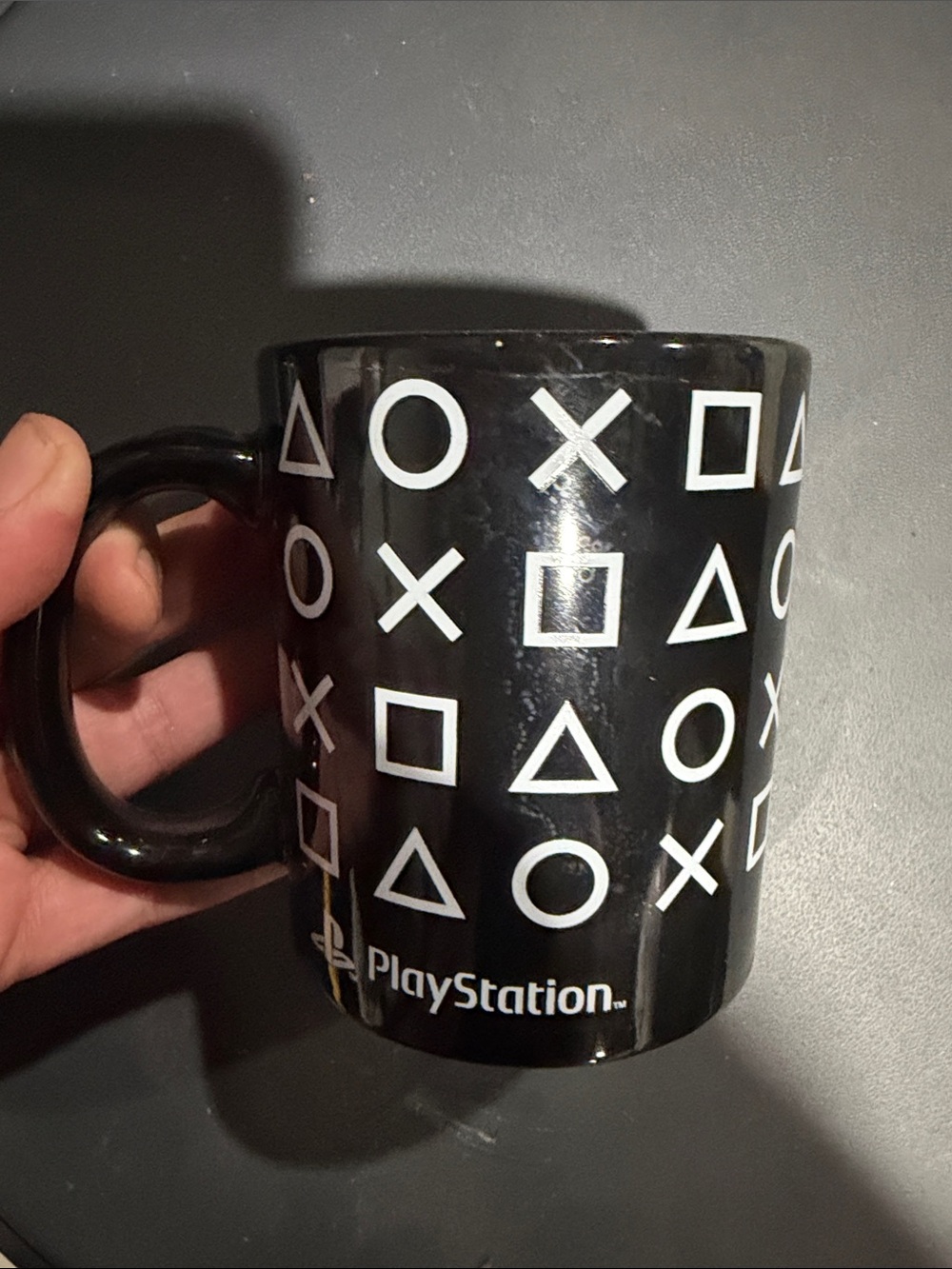 PlayStation-branded mug